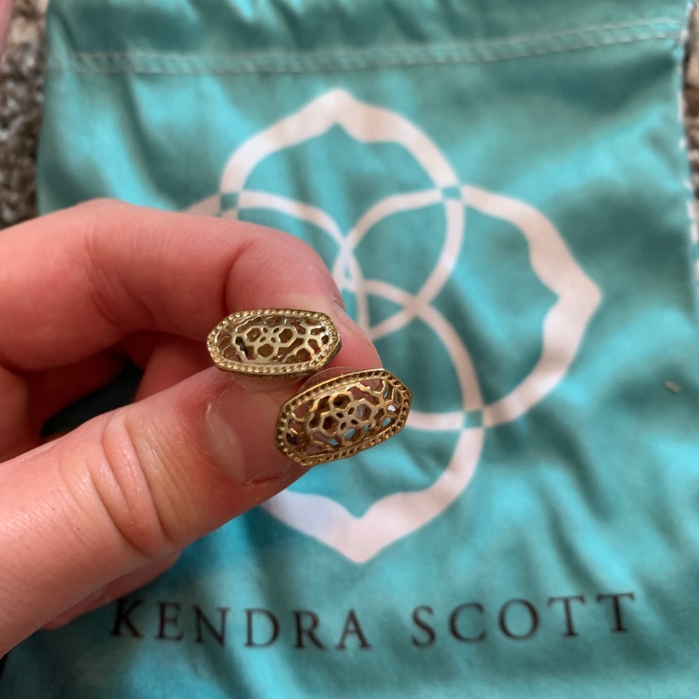 Kendra Scott Gold Stud Earrings